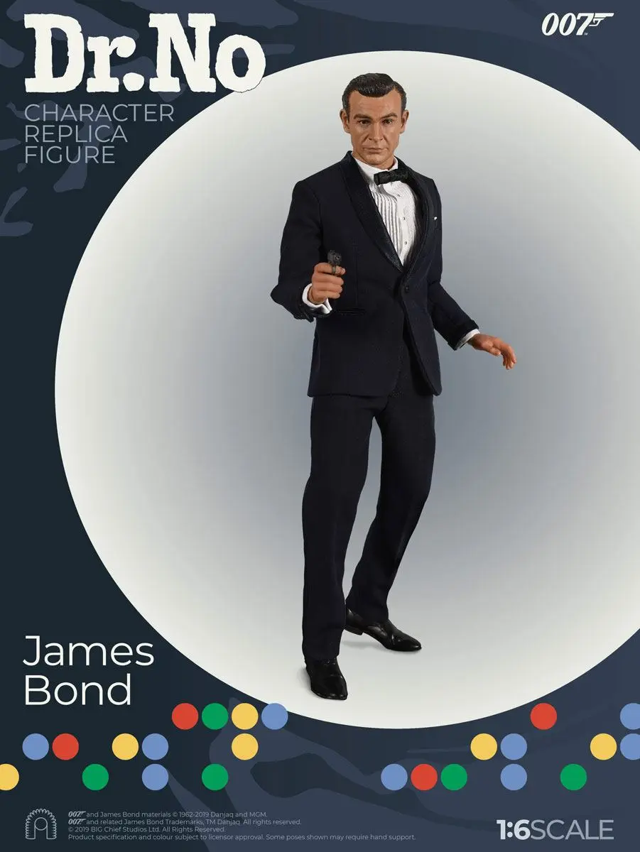 Dr. No Collector Figure Series 1/6 James Bond Limited Edtion akciófigura 30 cm termékfotó