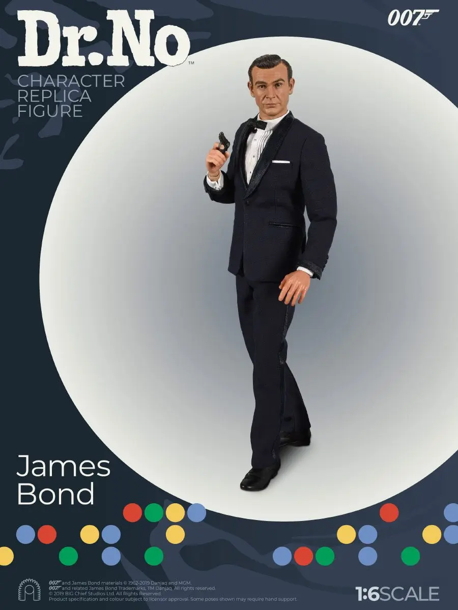 Dr. No Collector Figure Series 1/6 James Bond Limited Edtion akciófigura 30 cm termékfotó