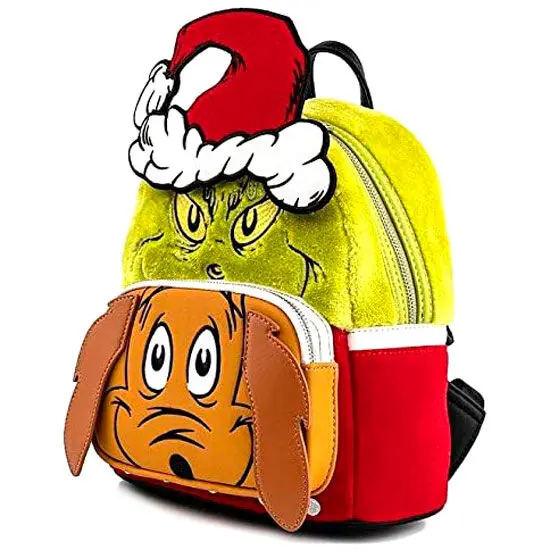Dr. Seuss The Grinch és Max táska hátizsák 27cm termékfotó