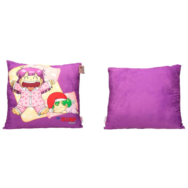 Dr Slump Arale és Gatchan párna termékfotó
