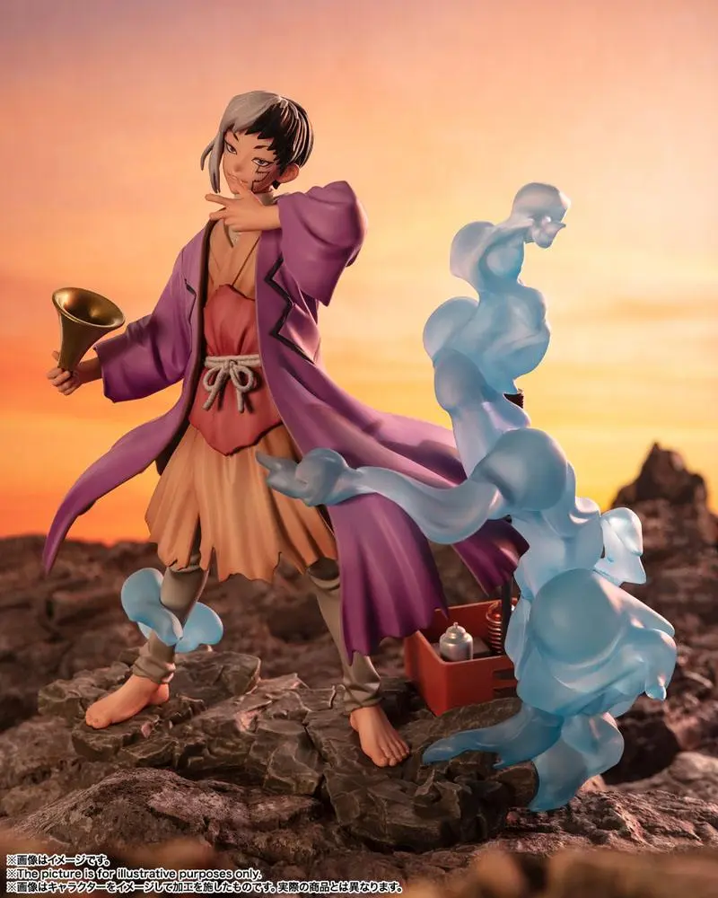 Dr. Stone FiguartsZERO Gen Asagiri PVC szobor figura 18 cm termékfotó