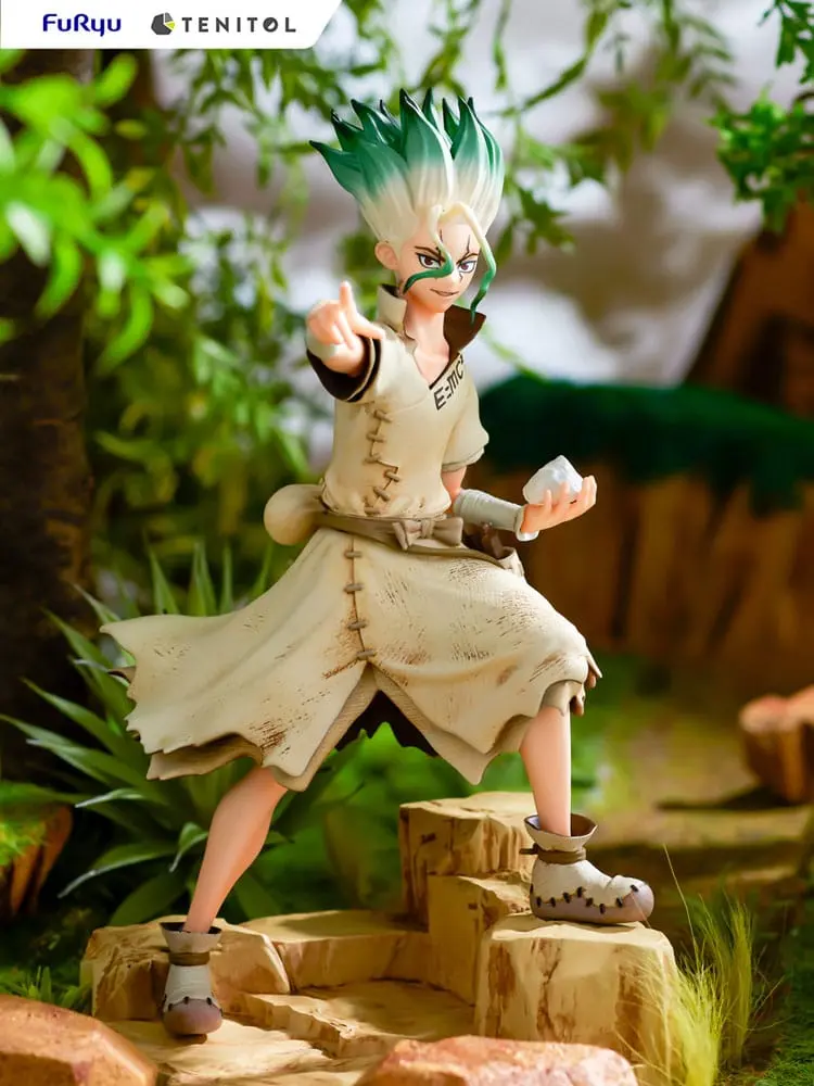 Dr. Stone Senku Ishigami PVC szobor figura 28 cm termékfotó