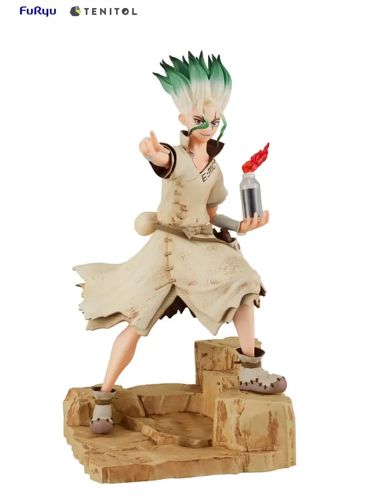 Dr. Stone Senku Ishigami PVC szobor figura 28 cm termékfotó