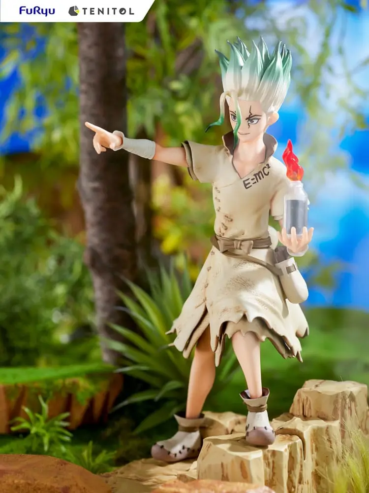Dr. Stone Senku Ishigami PVC szobor figura 28 cm termékfotó