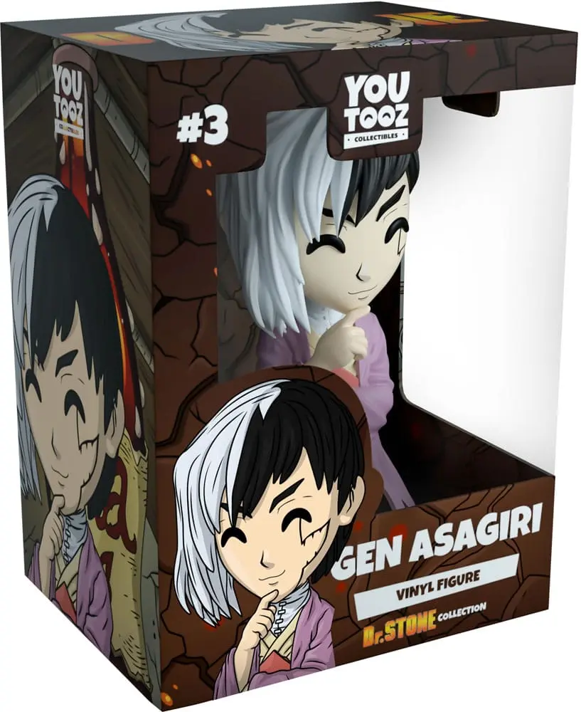 Dr. Stone Vinyl figura Gen Asagiri 11 cm termékfotó