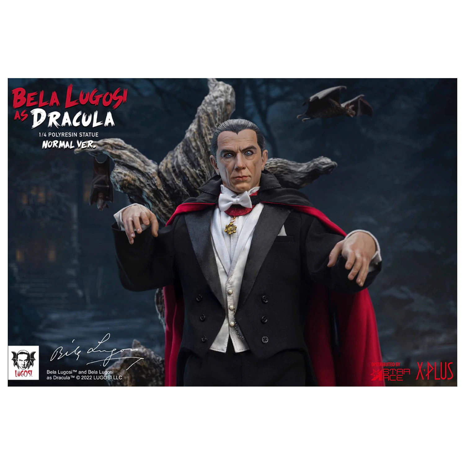 Dracula (1931) Superb Scale szobor figura 1/4 Bela Lugosi as Dracula 60 cm termékfotó