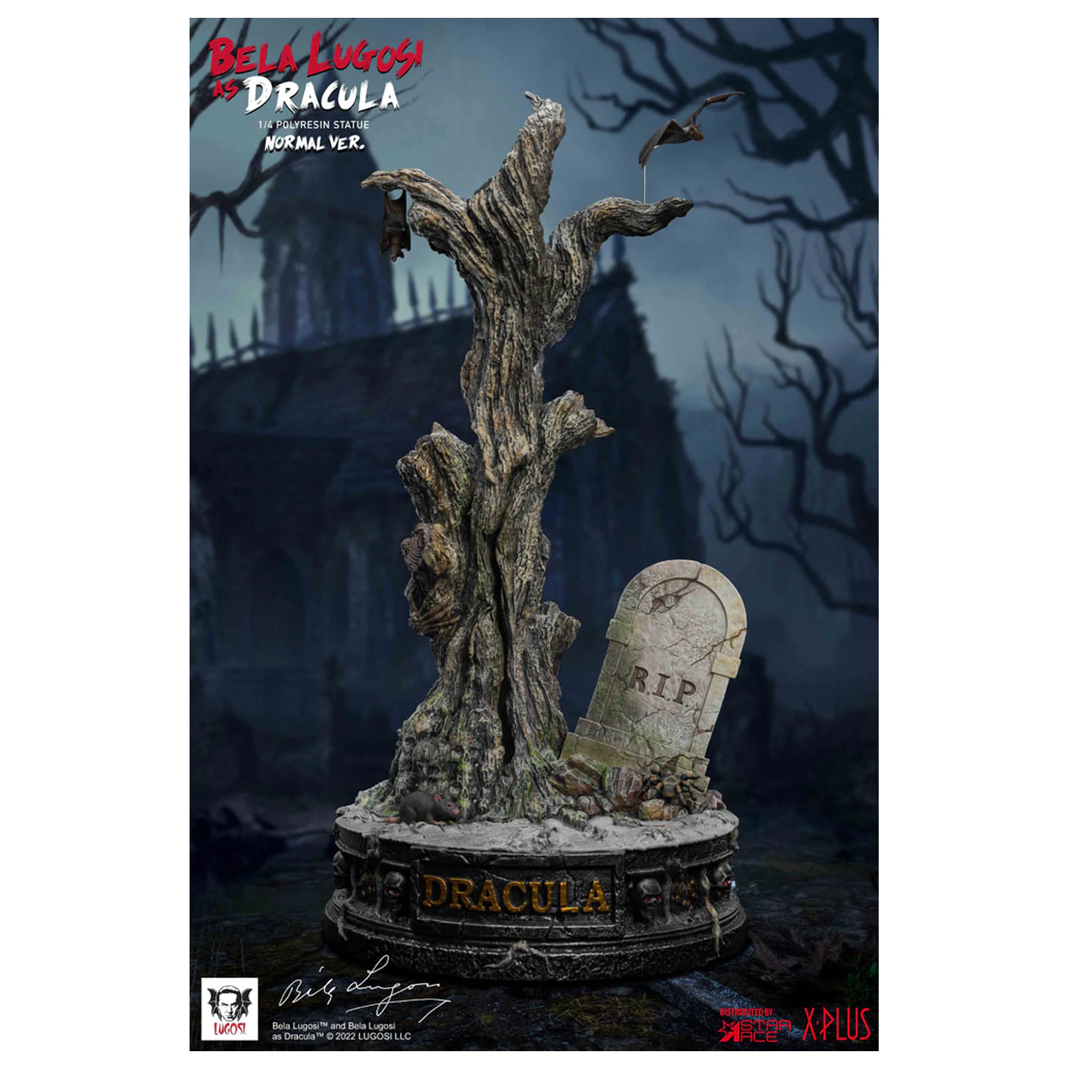 Dracula (1931) Superb Scale szobor figura 1/4 Bela Lugosi as Dracula 60 cm termékfotó