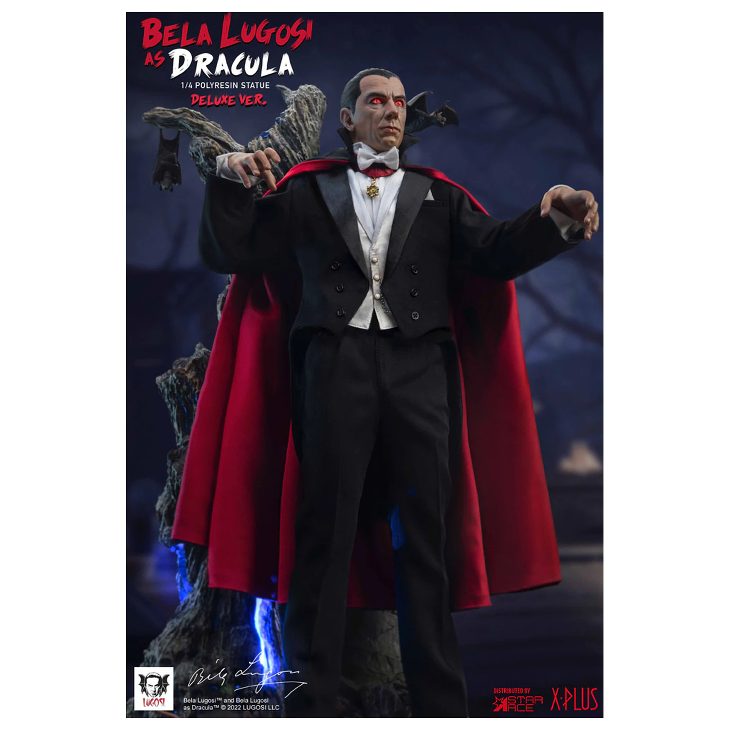 Dracula (1931) Superb Scale szobor figura 1/4 Bela Lugosi as Dracula Deluxe Version 60 cm termékfotó