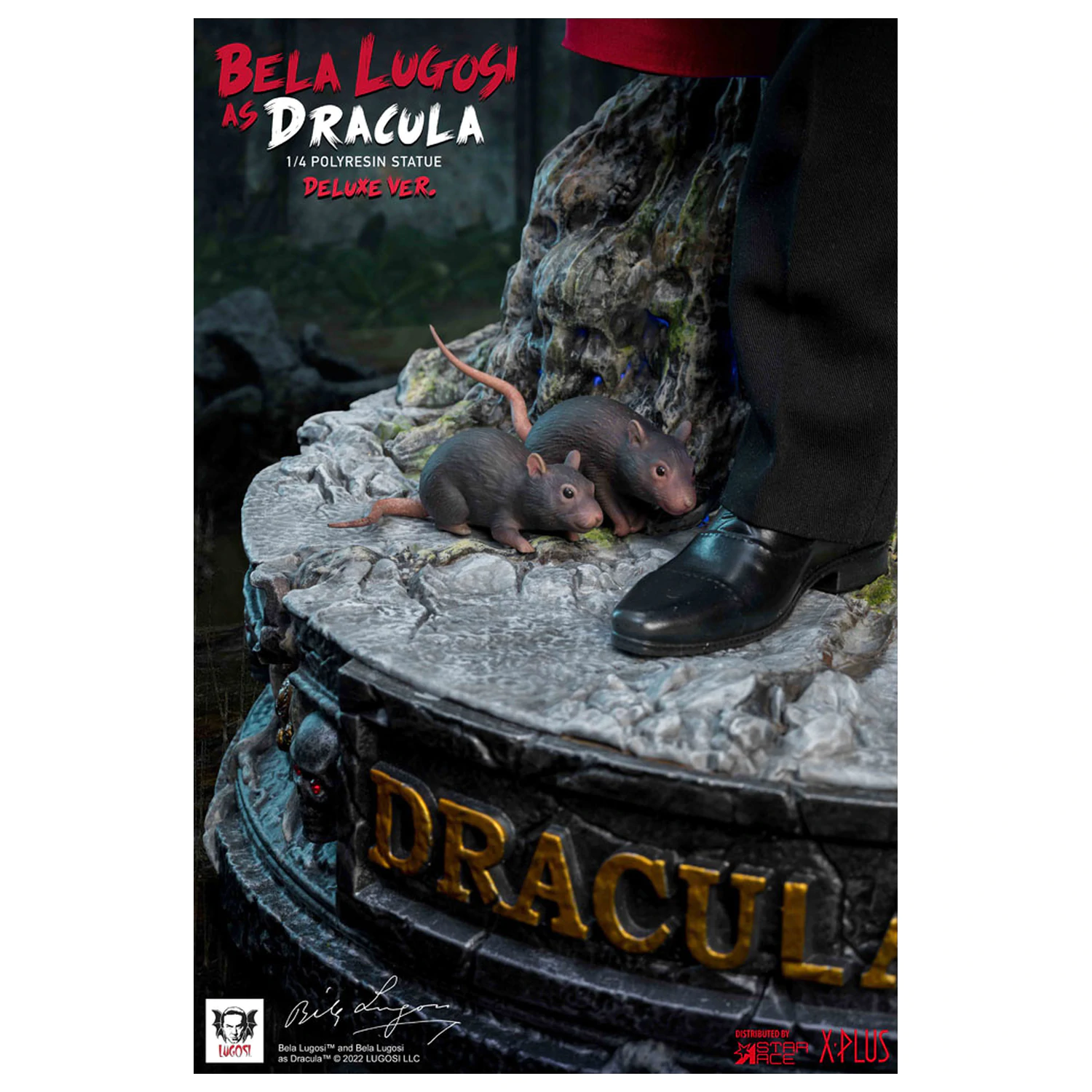 Dracula (1931) Superb Scale szobor figura 1/4 Bela Lugosi as Dracula Deluxe Version 60 cm termékfotó
