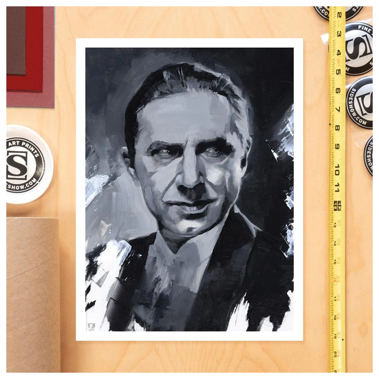 Dracula Art Print Dracula by Chris Valentine 41 x 31 cm - keretezetlen vászonkép termékfotó