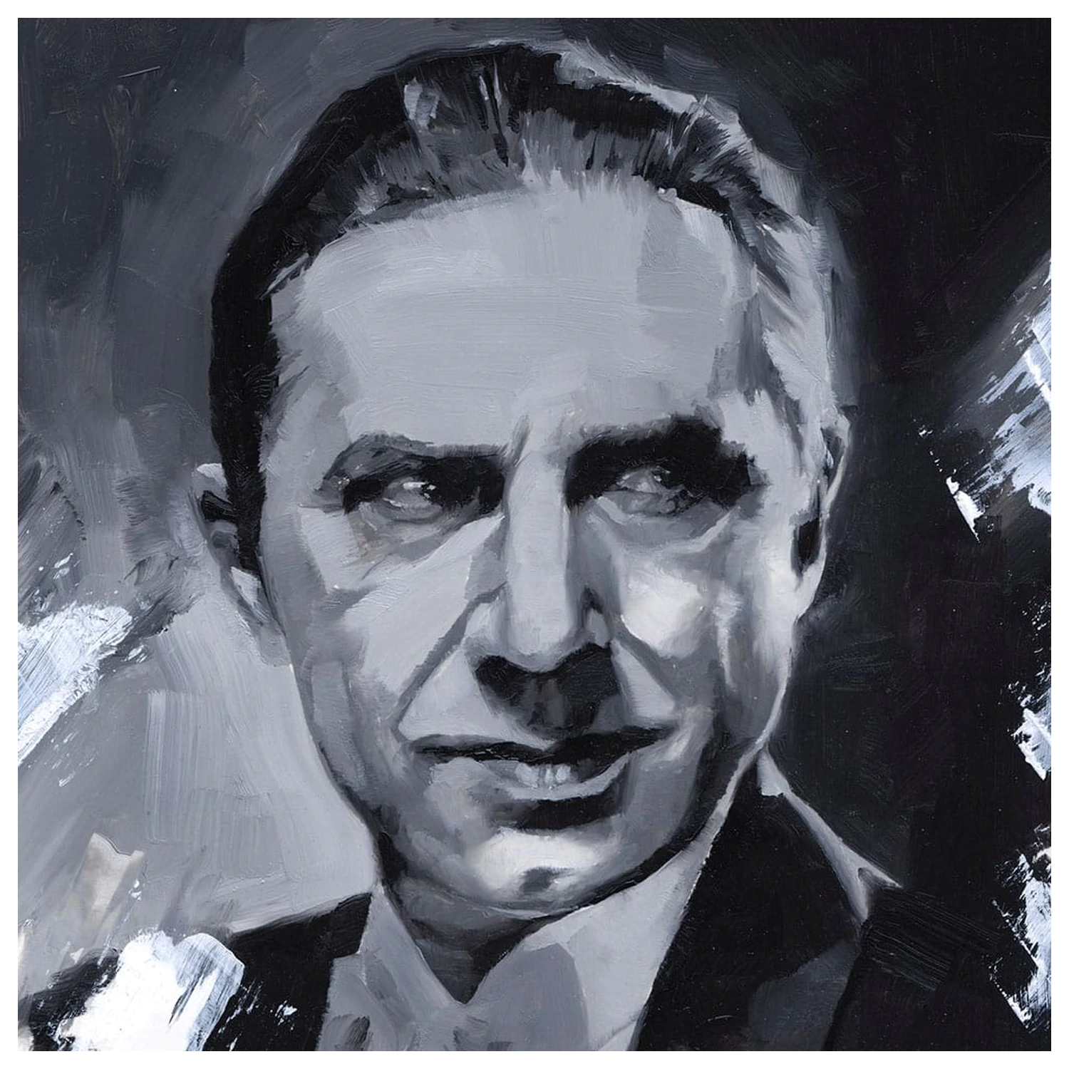 Dracula Art Print Dracula by Chris Valentine 41 x 31 cm - keretezetlen vászonkép termékfotó