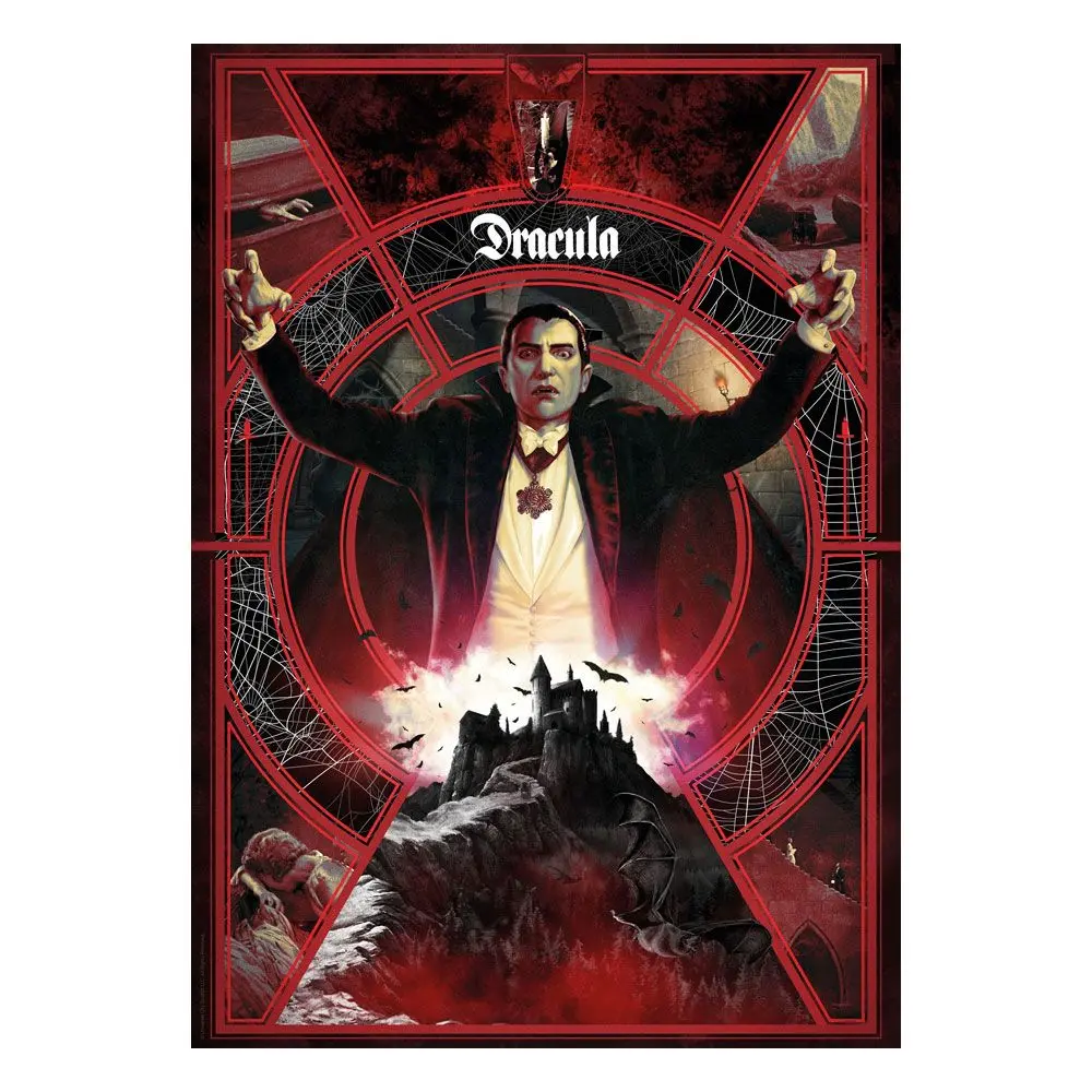 Dracula Art Print Dracula poszter Limitált kiadás 42 x 30 cm termékfotó