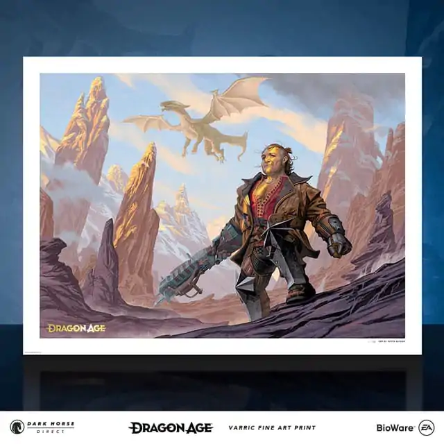 Dragon Age Art Print Varric 45 x 60 cm termékfotó