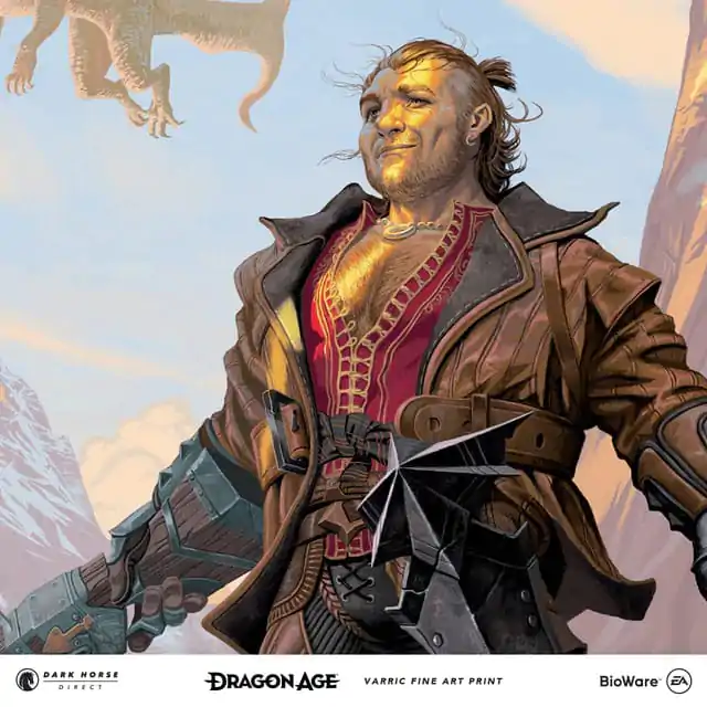 Dragon Age Art Print Varric 45 x 60 cm termékfotó