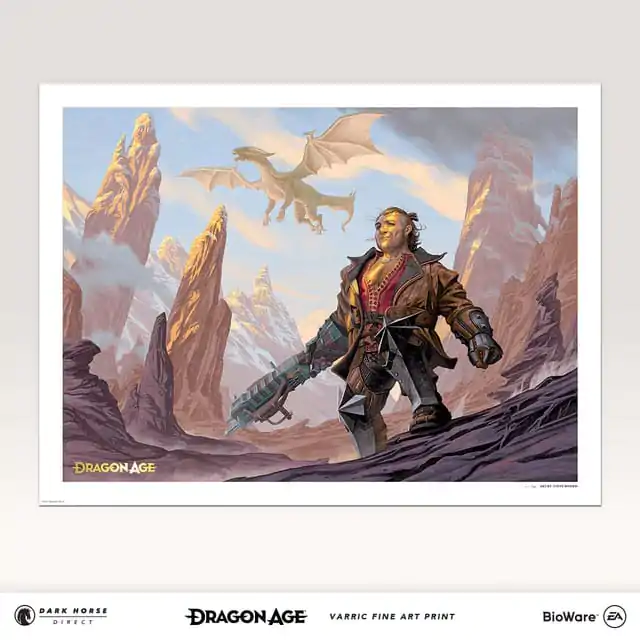 Dragon Age Art Print Varric 45 x 60 cm termékfotó