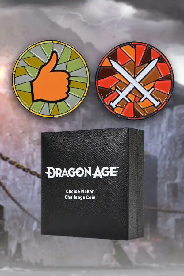 Dragon Age Choice Maker Challenge Coin érme termékfotó