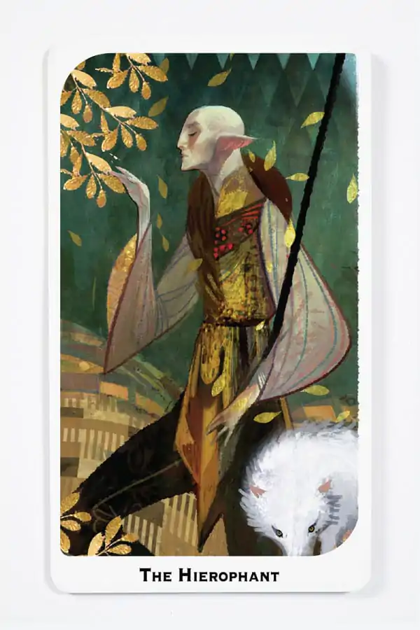 Dragon Age Solas the Hierophat Tarot szobor figura 14 cm termékfotó