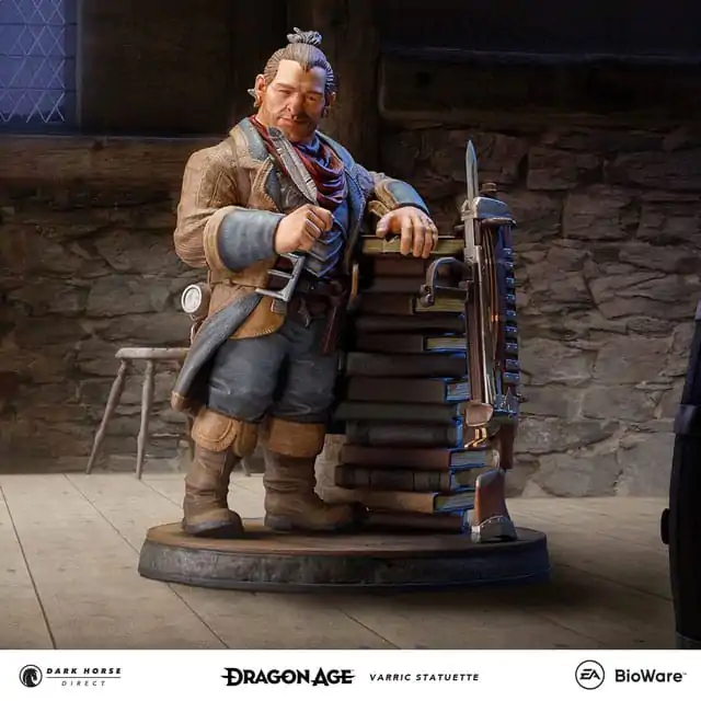 Dragon Age Varric szobor figura 15 cm termékfotó