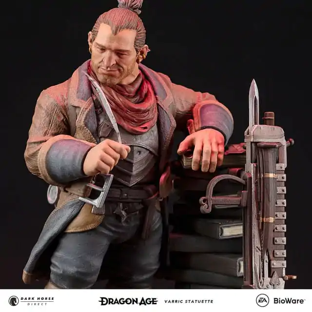 Dragon Age Varric szobor figura 15 cm termékfotó
