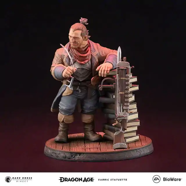 Dragon Age Varric szobor figura 15 cm termékfotó