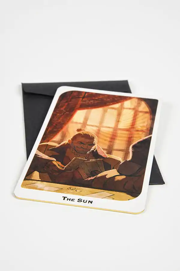 Dragon Age Varric The Sun Tarot szobor figura 14 cm termékfotó