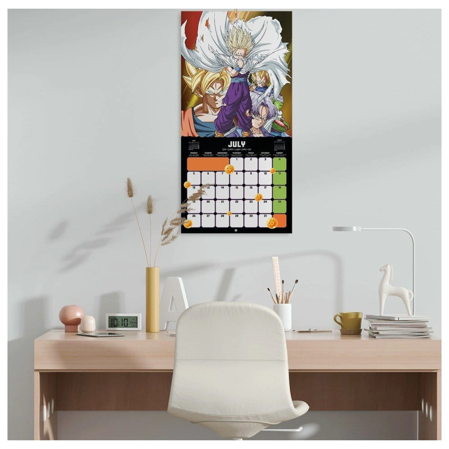 Dragon Ball 2027 fali naptár 30 x 30 cm termékfotó