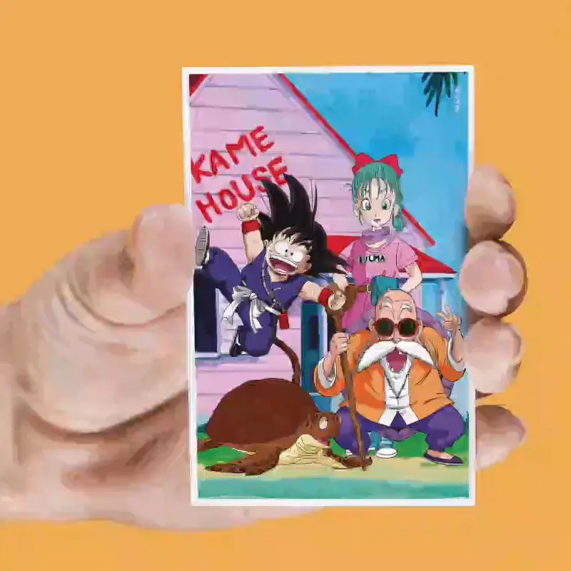 Dragon Ball 4db-os hűtőmágnes csomag termékfotó