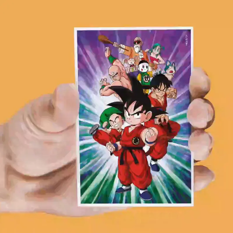 Dragon Ball 4db-os hűtőmágnes csomag termékfotó