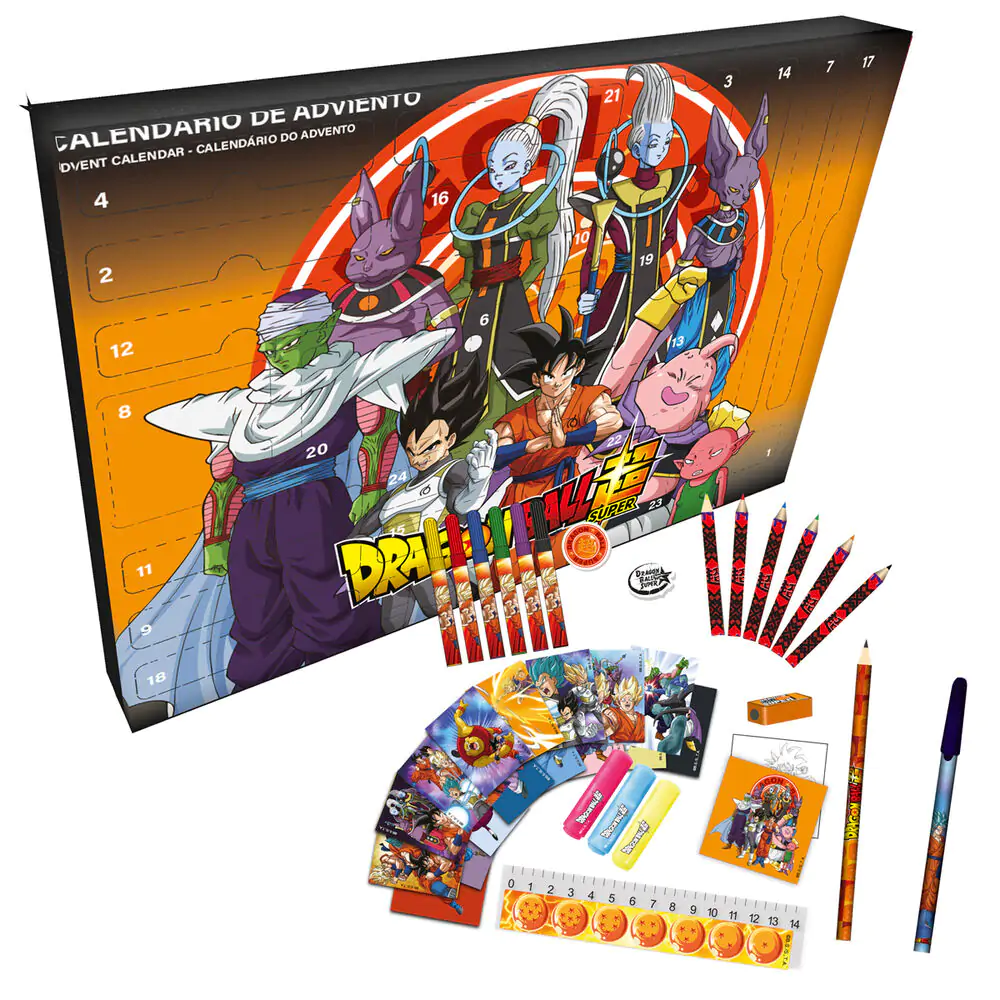 Dragon Ball adventi kalendárium termékfotó