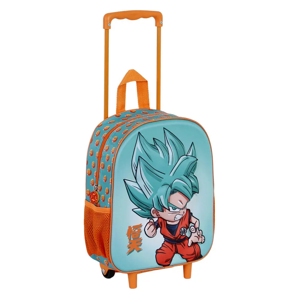 Dragon Ball Blue 3D gurulós táska 34cm termékfotó