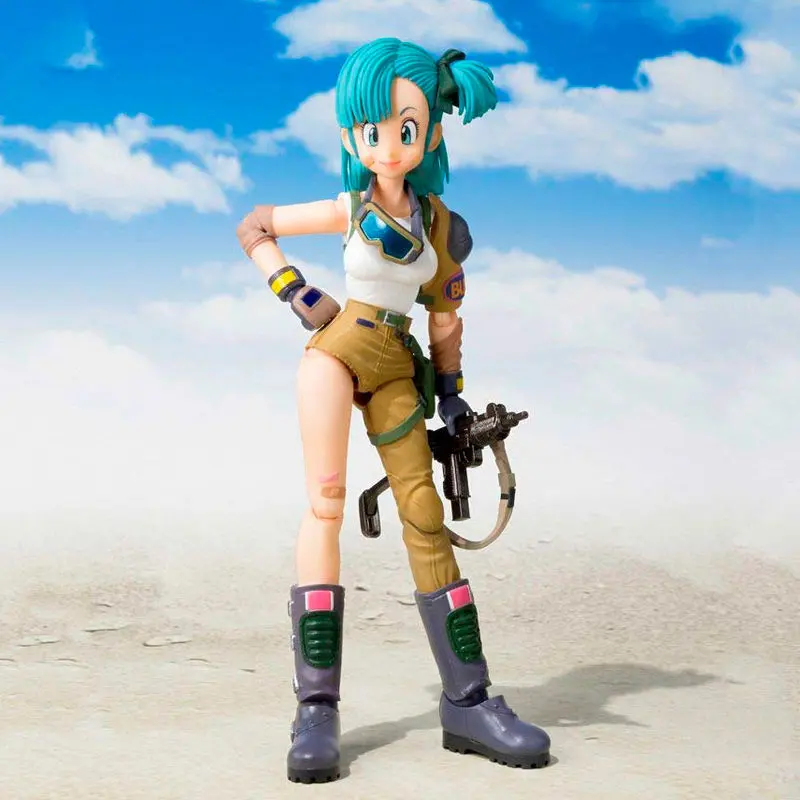 Dragon Ball Bulma csuklósfigura 14cm termékfotó