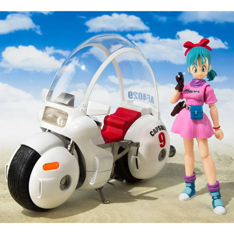 Dragon Ball Bulma Motorcycle Hoipoi Capsule No 9 17cm termékfotó