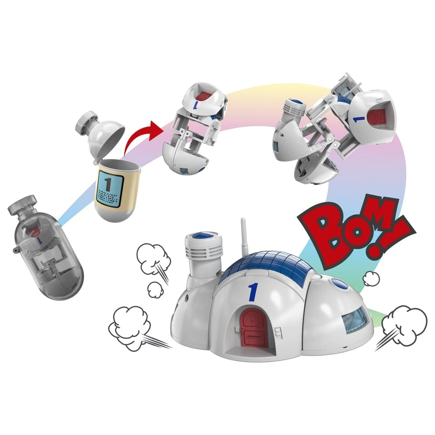 Dragon Ball Changearts Hoi-Poi Capsule No. 1 Capsule House figura termékfotó