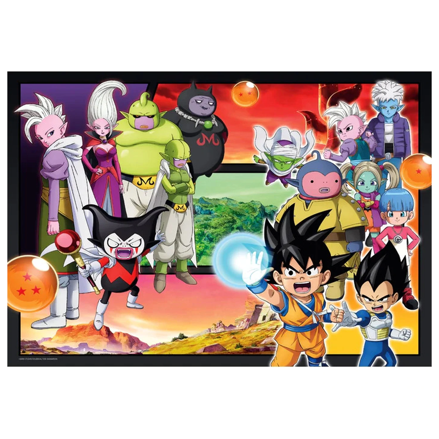 Dragon Ball Daima 500 db-os Cube puzzle  termékfotó