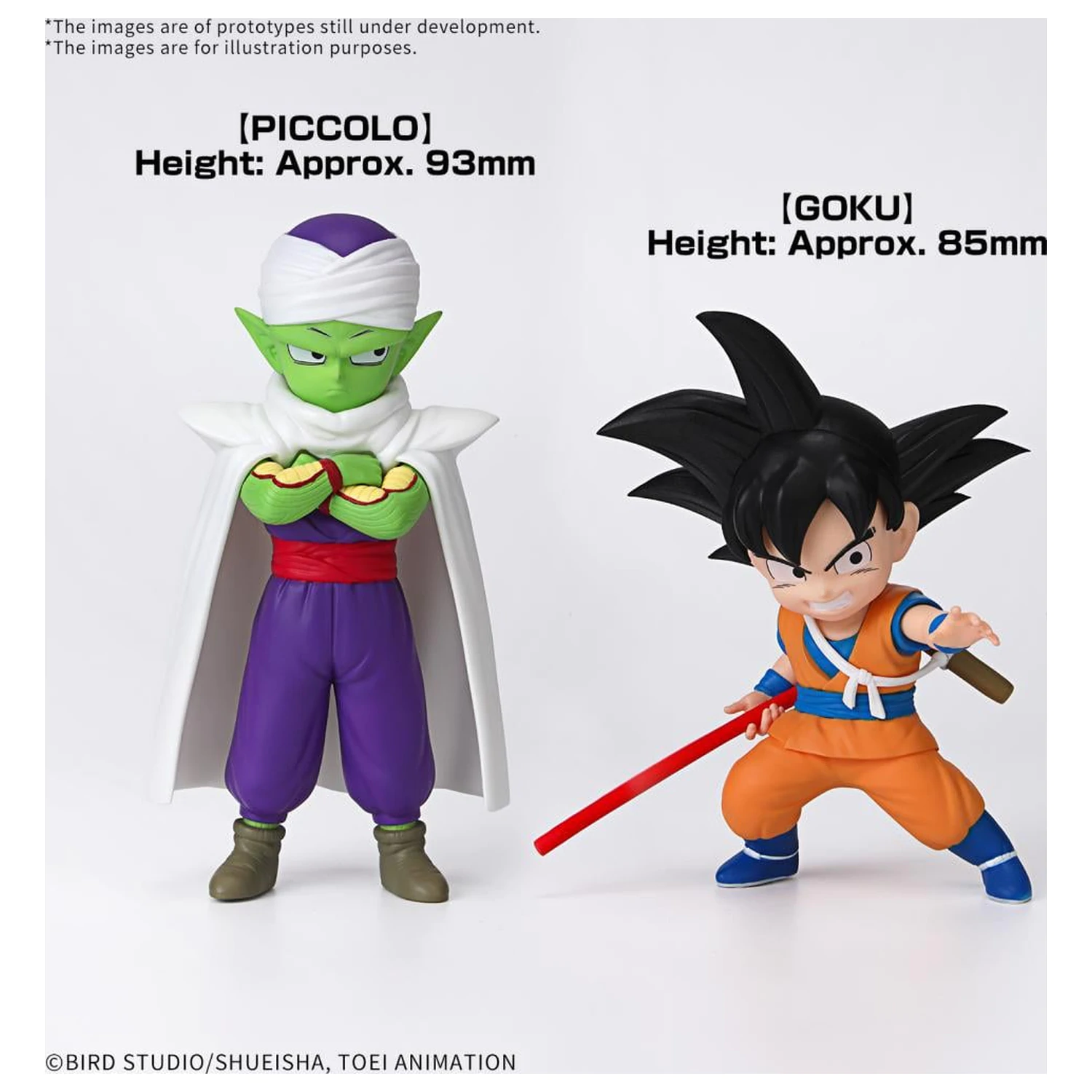 Dragon Ball Daima Son Goku (Mini) & Piccolo (Mini) modell készlet termékfotó