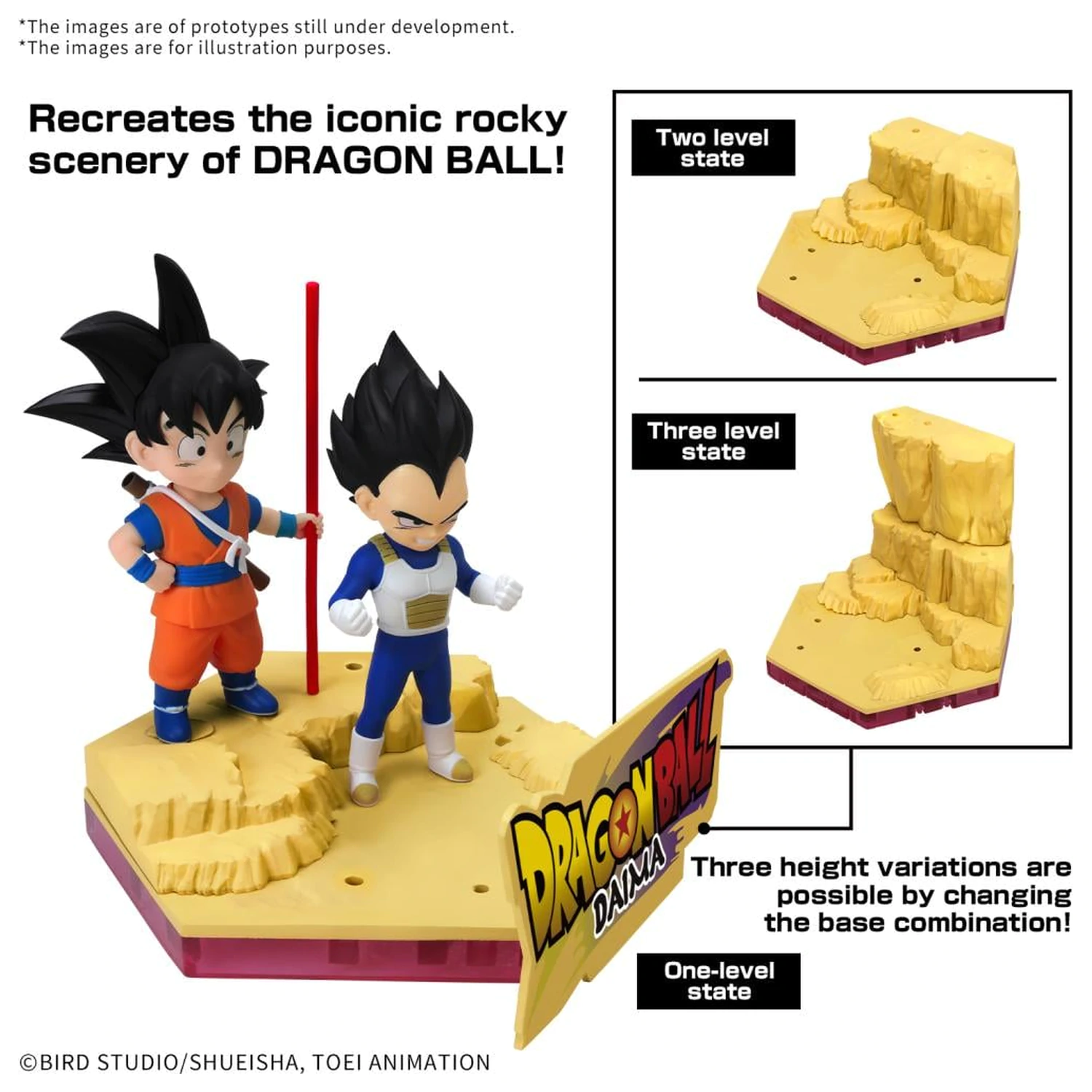 Dragon Ball Daima Son Goku (Mini) & Vegeta (Mini) modell készlet termékfotó