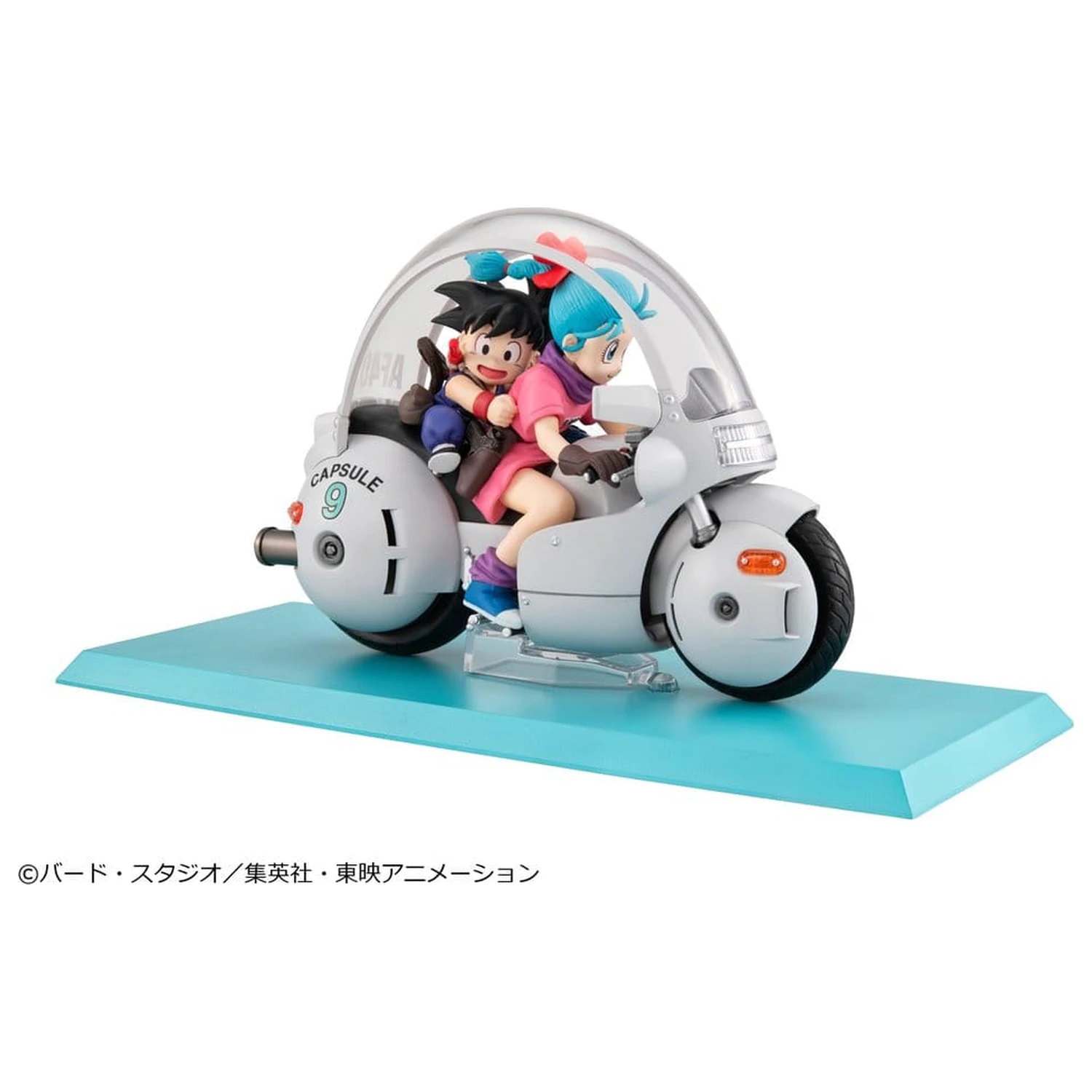 Dragon Ball Desktop Real McCoy Diorama 06 Son Goku & Bulma Limited Repeat Edition PVC figura  termékfotó