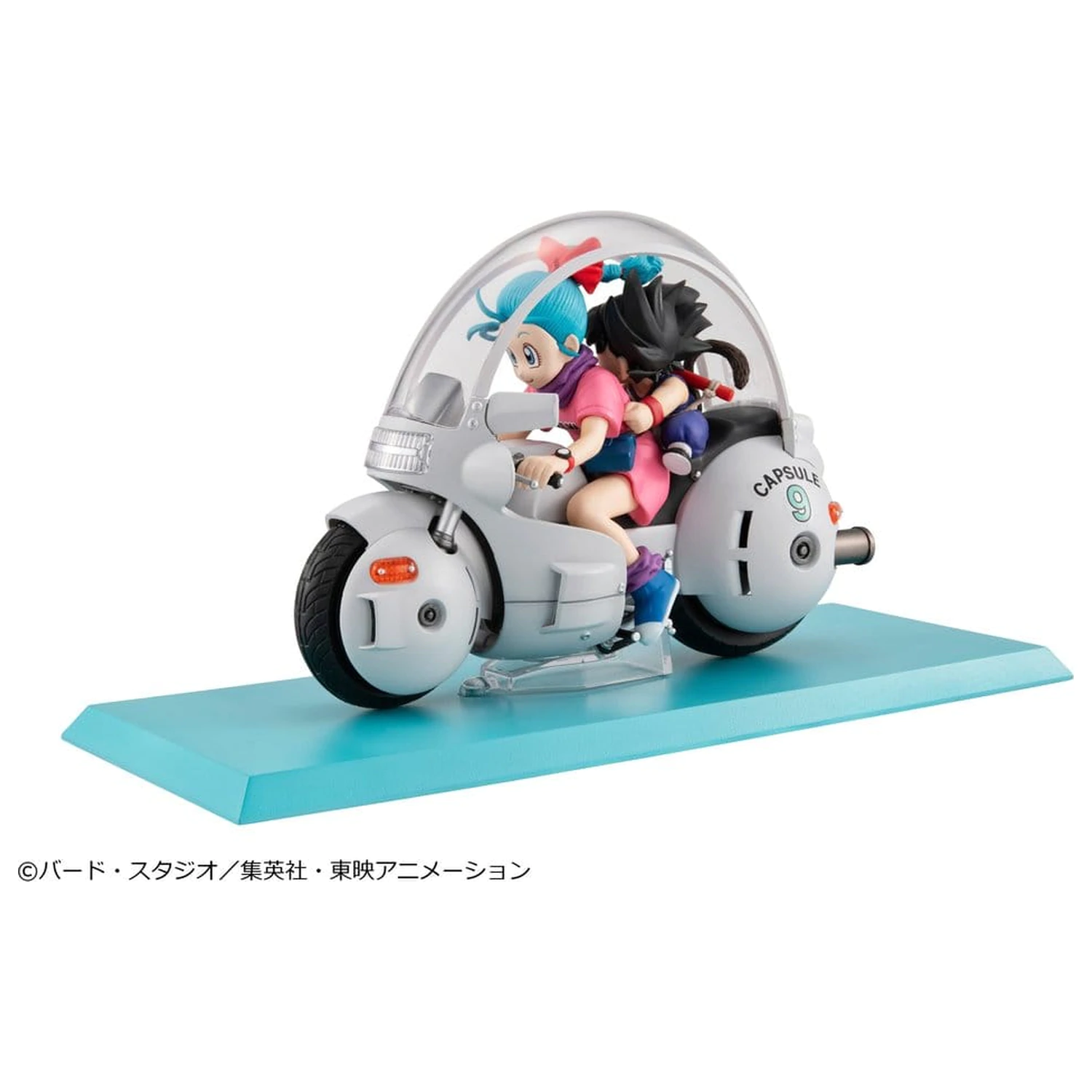 Dragon Ball Desktop Real McCoy Diorama 06 Son Goku & Bulma Limited Repeat Edition PVC figura  termékfotó