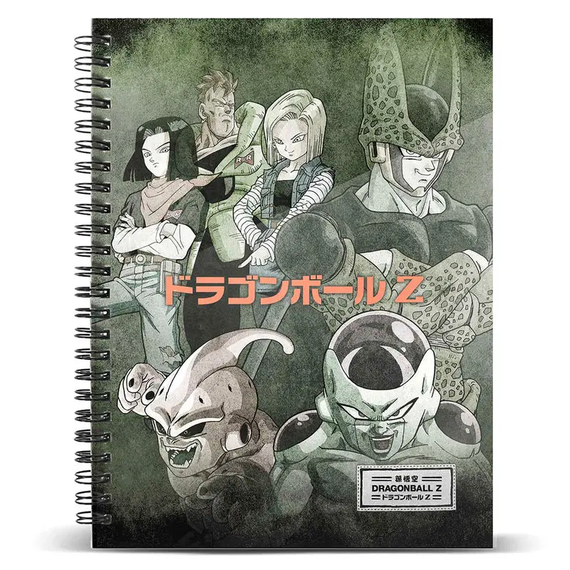 Dragon Ball Evil A4 jegyzetfüzet termékfotó