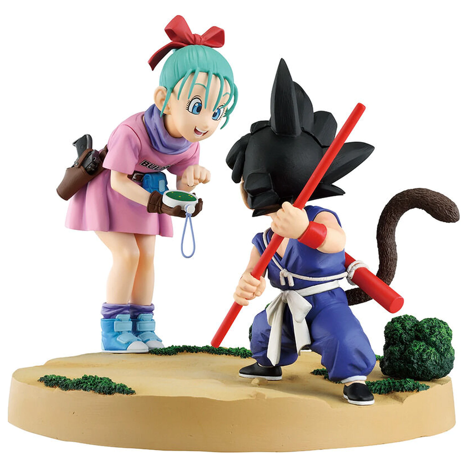 Dragon Ball Fantastic Adventure 3 Goku Bulma Ichibansho figura 17cm termékfotó