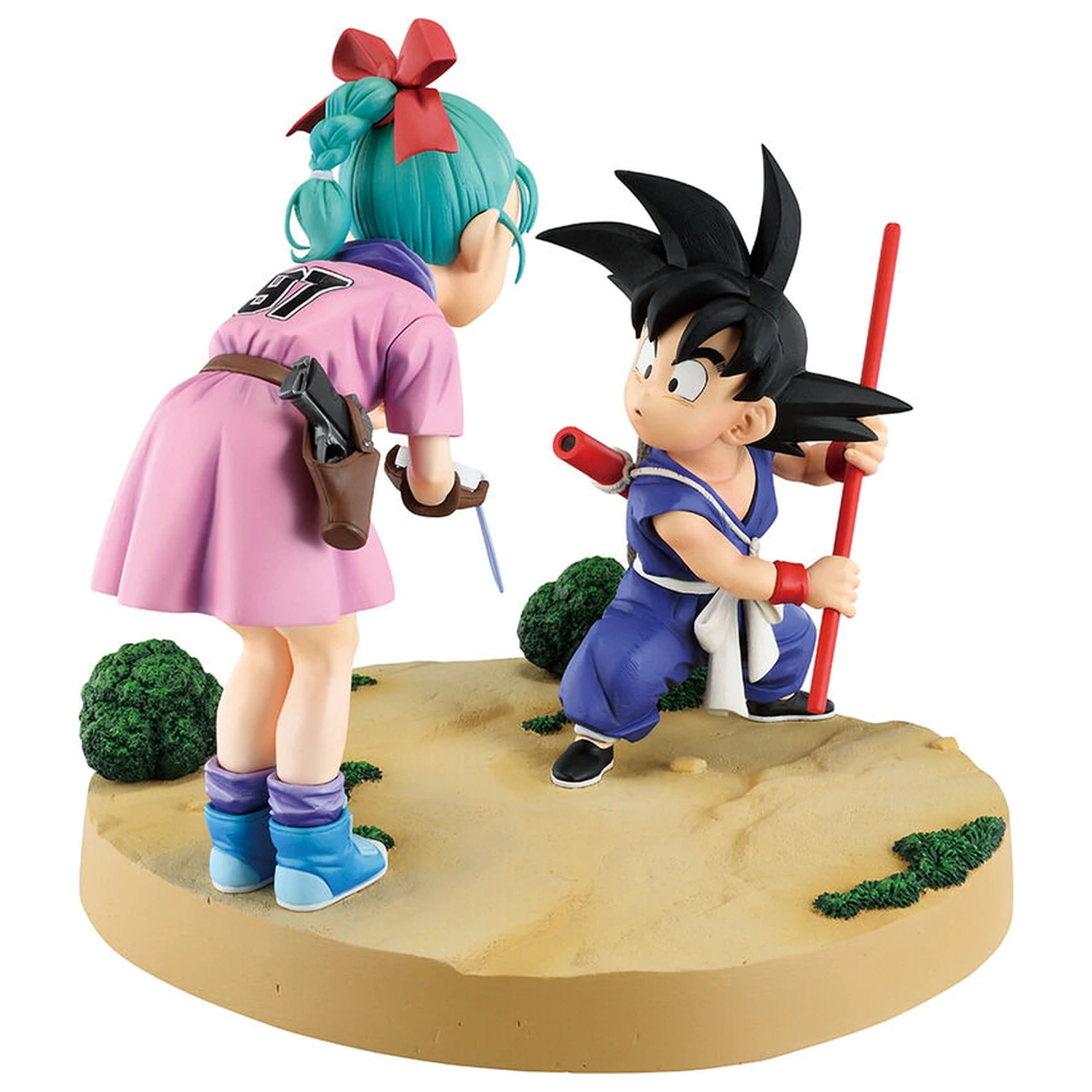 Dragon Ball Fantastic Adventure 3 Goku Bulma Ichibansho figura 17cm termékfotó