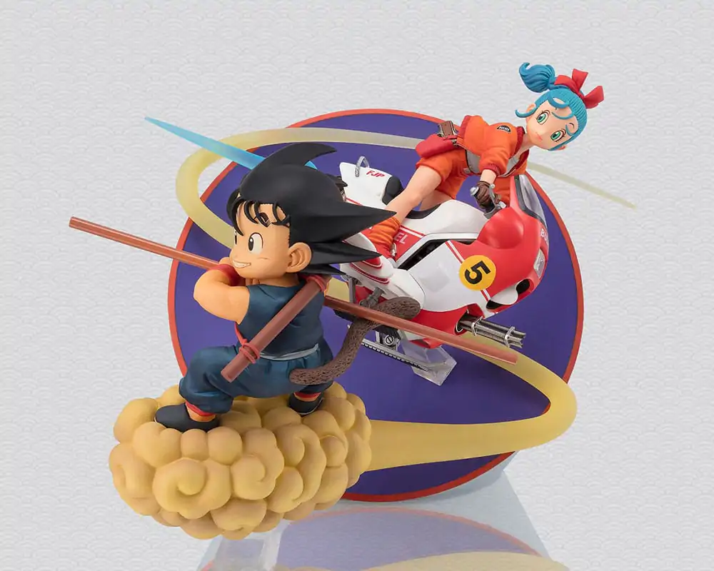 Dragon Ball Figuarts ZERO Son Goku & Bulma PVC szobor figura 18 cm termékfotó