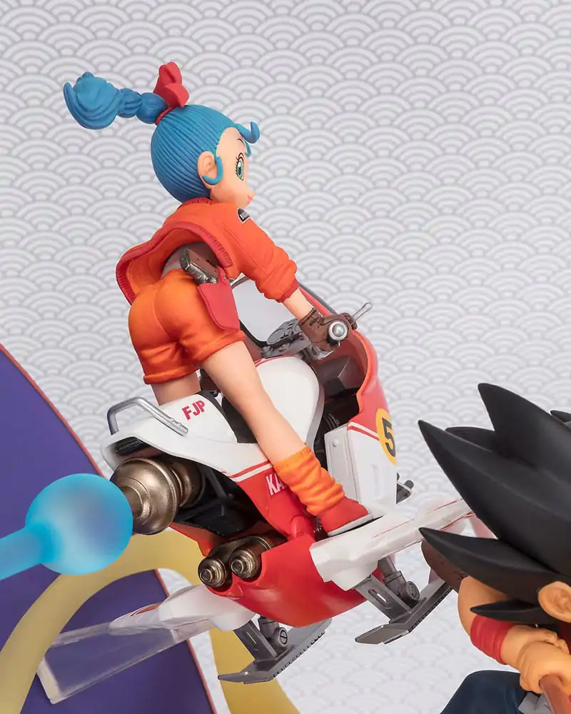 Dragon Ball Figuarts ZERO Son Goku & Bulma PVC szobor figura 18 cm termékfotó