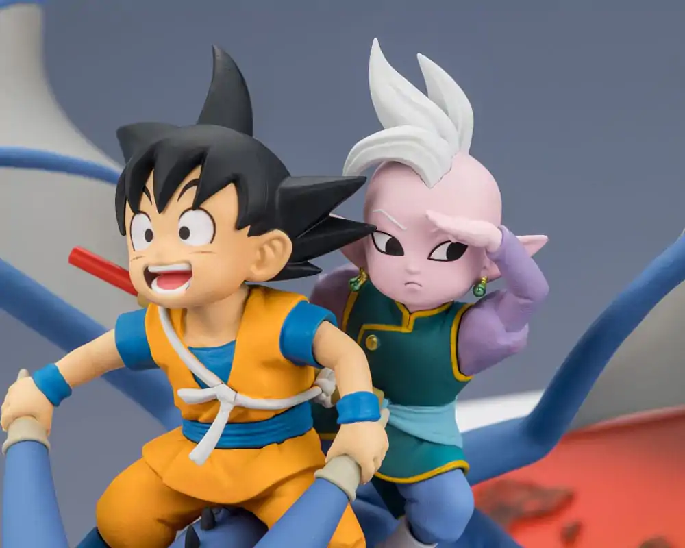 Dragon Ball Figuarts ZERO Son Goku (mini) & Supreme Kai (mini) Welcome to the great Adventure! PVC szobor figura 23 cm termékfotó