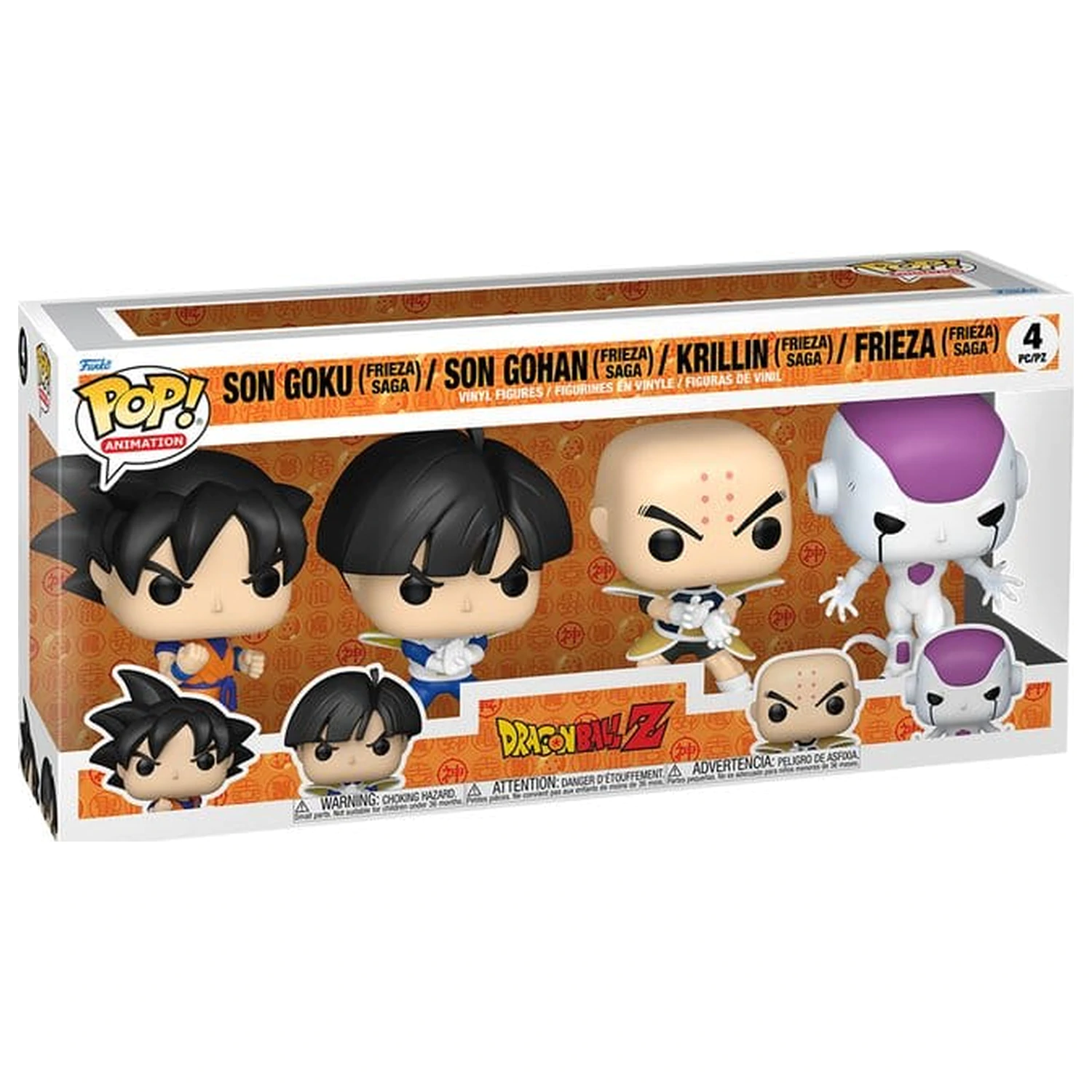 Dragon Ball Funko POP! 4 db-os Vinyl figura csomag Refresh Bundle 9 cm termékfotó