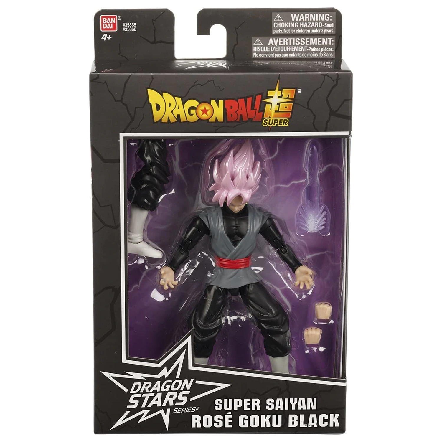 DRAGON BALL - Goku Black Rosé SS - figura Dragon Stars 17cm Serie 4 termékfotó