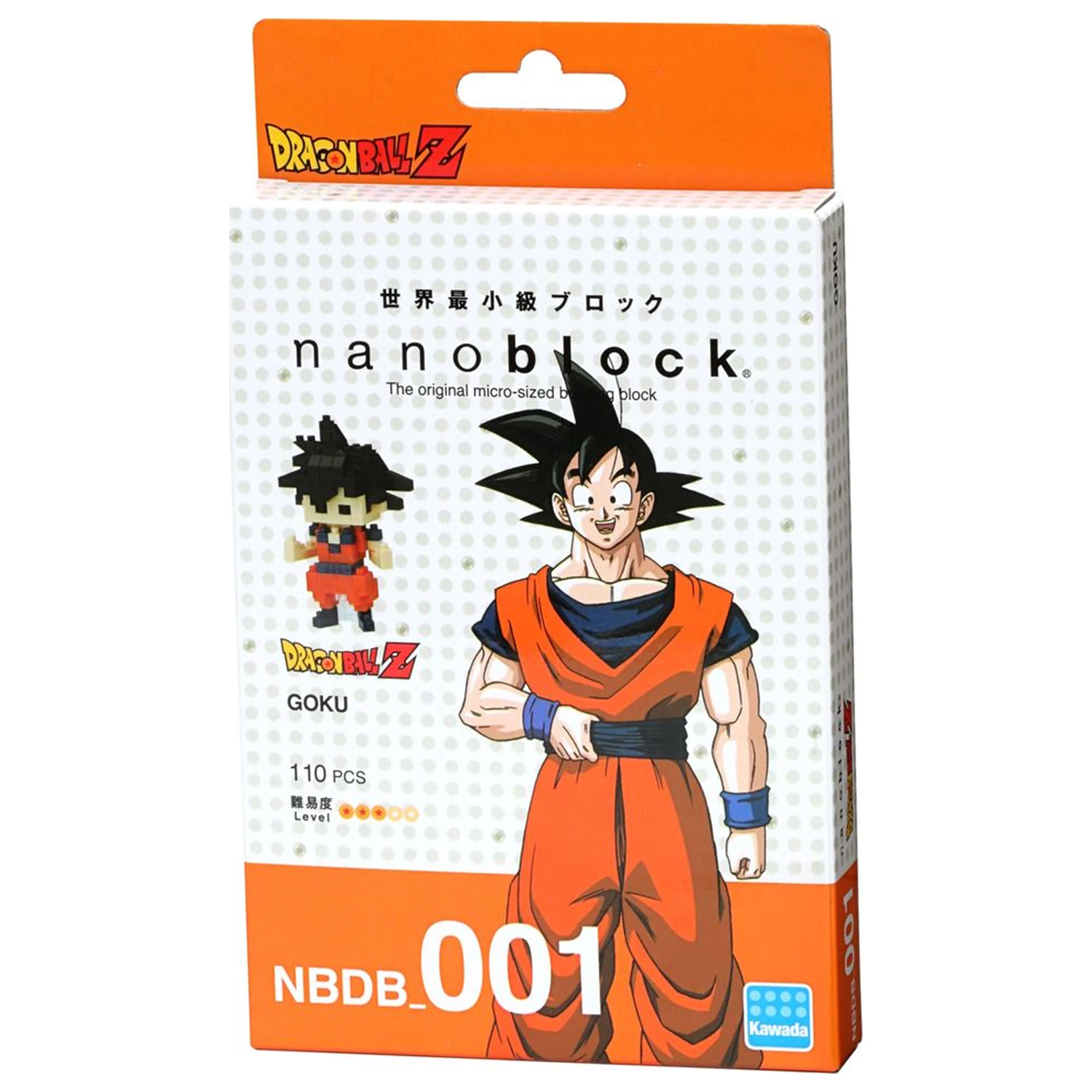 DRAGON BALL Goku figura Nanoblock 10cm termékfotó