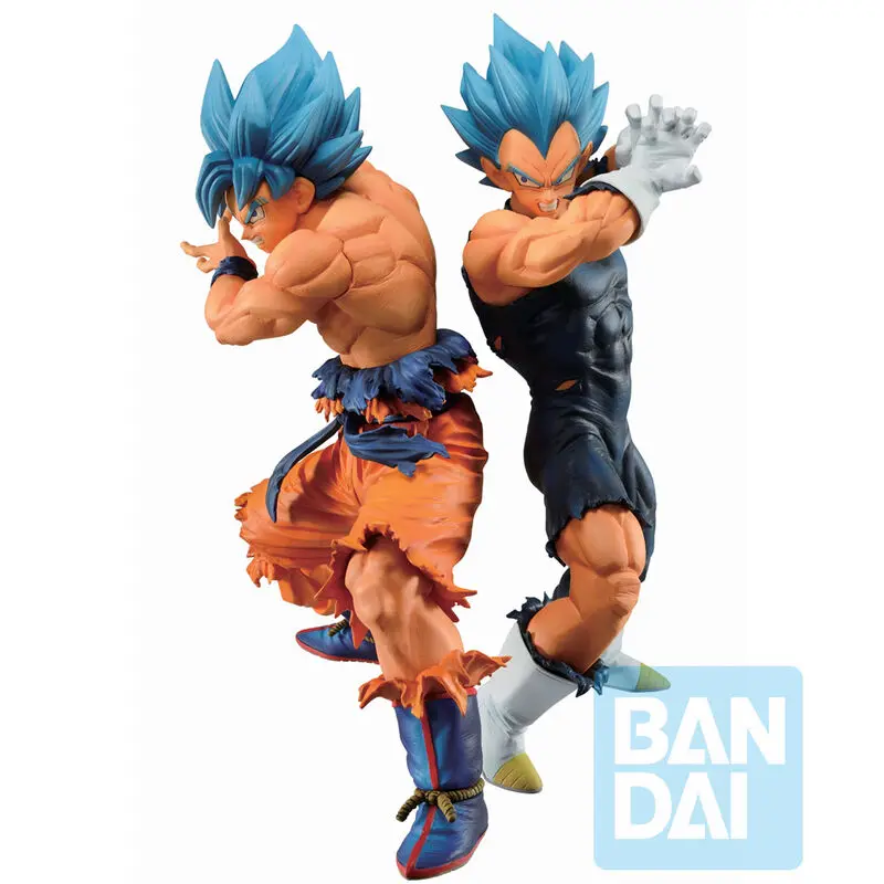 Dragon Ball Iksho VS Omnibus Son Goku Super Saiyan + Vegeta Super Saiyan Ichibansho figura 20cm termékfotó