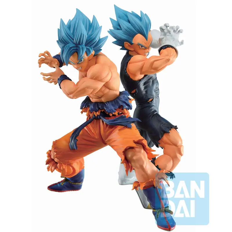 Dragon Ball Iksho VS Omnibus Son Goku Super Saiyan + Vegeta Super Saiyan Ichibansho figura 20cm termékfotó