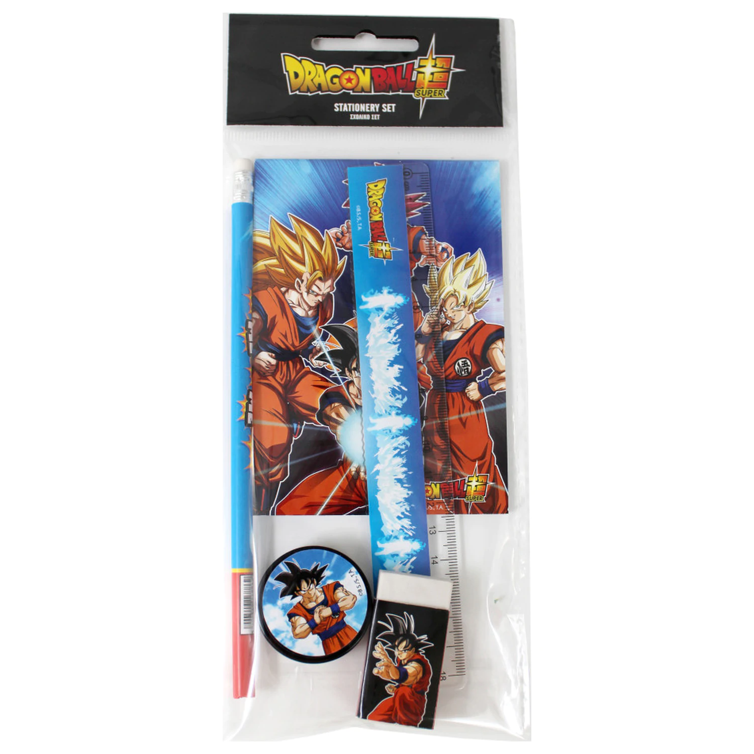 Dragon Ball Kamehame írószer szett 5 db-os termékfotó
